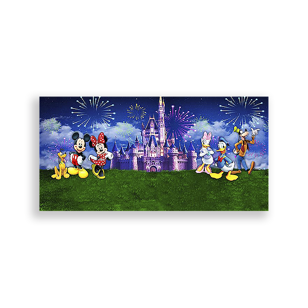 Painel Retangular - Disney - Sublimado 3D