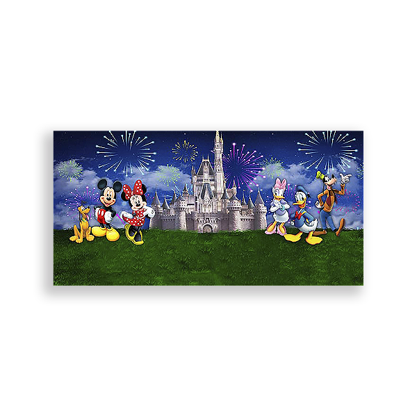 Painel Retangular - Disney - Sublimado 3D