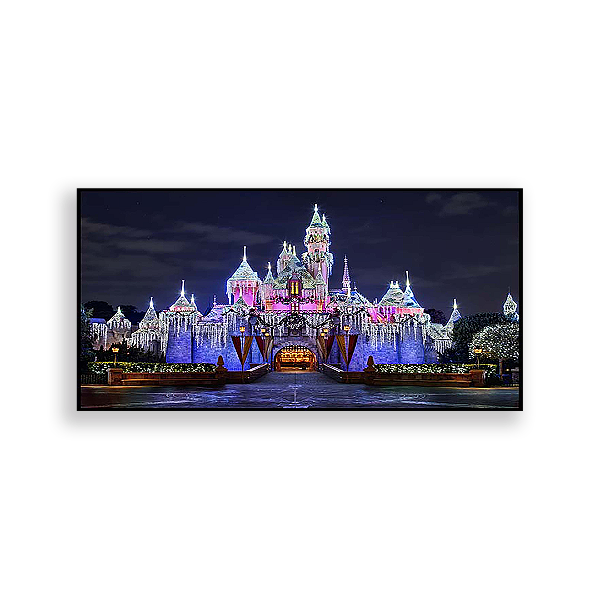 Painel Retangular - Disney Castelos - Sublimado 3D