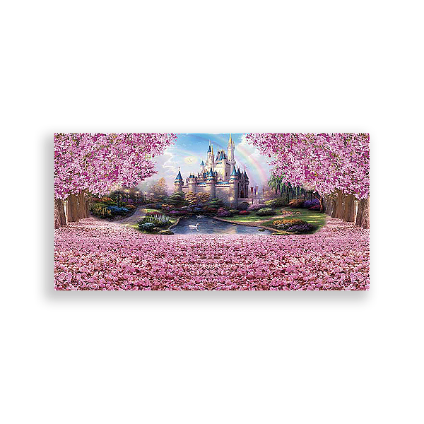 Painel Retangular - Disney Castelos - Sublimado 3D