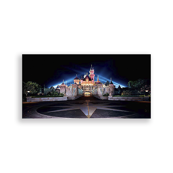 Painel Retangular - Disney Castelos - Sublimado 3D