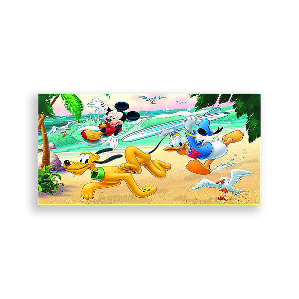 Painel Retangular - Disney Praia - Sublimado 3D