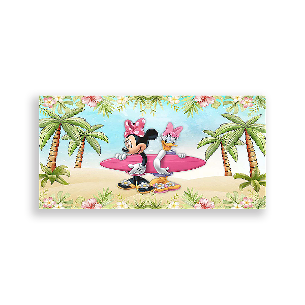 Painel Retangular - Disney Praia - Sublimado 3D