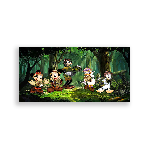 Painel Retangular - Disney Safari - Sublimado 3D