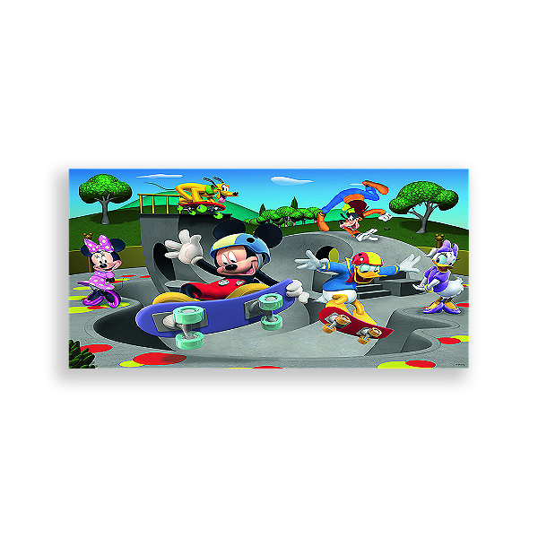 Painel Retangular - Disney Skate - Sublimado 3D