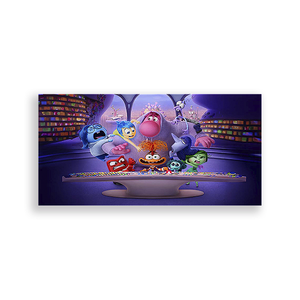 Painel Retangular - Divertida Mente - Sublimado 3D