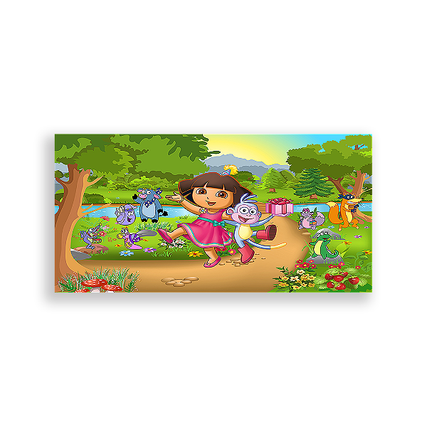 Painel Retangular - Dora - Sublimado 3D