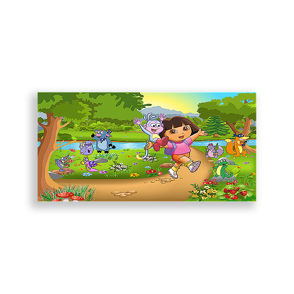 Painel Retangular - Dora - Sublimado 3D