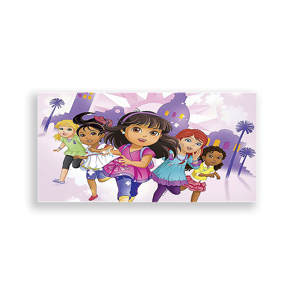 Painel Retangular - Dora E Diego - Sublimado 3D