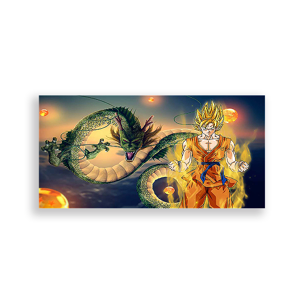 Painel Retangular - Dragon Ball Z - Sublimado 3D