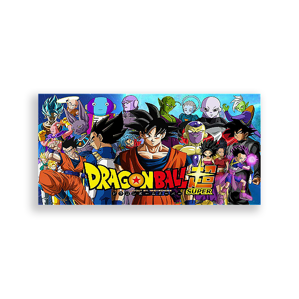 Painel Retangular - Dragon Ball Z - Sublimado 3D
