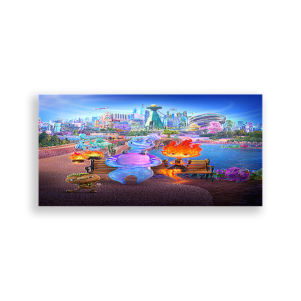 Painel Retangular - Elementos - Sublimado 3D