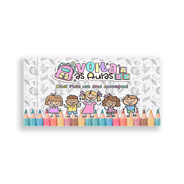 Painel Retangular - Escola - Sublimado 3D