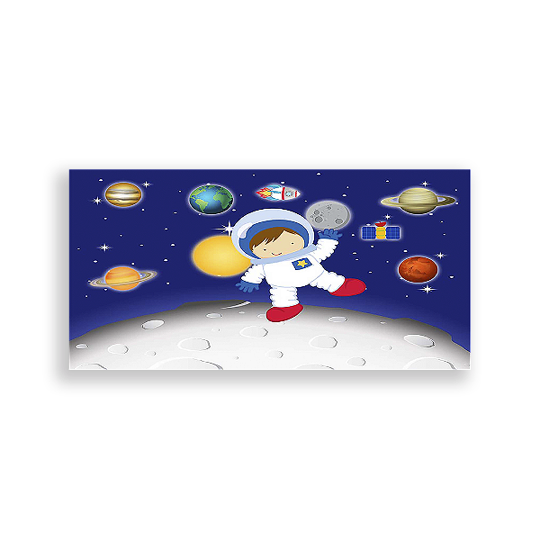 Painel Retangular - Espaço - Sublimado 3D
