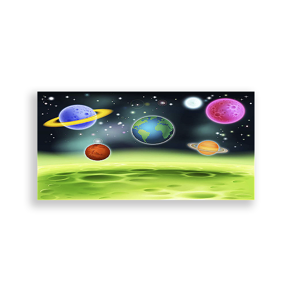Painel Retangular - Espaço - Sublimado 3D