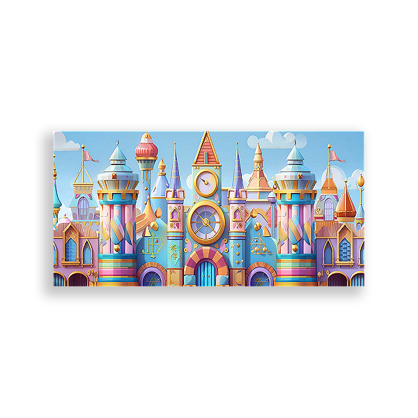 Painel Retangular - Fabrica De Brinquedos - Sublimado 3D