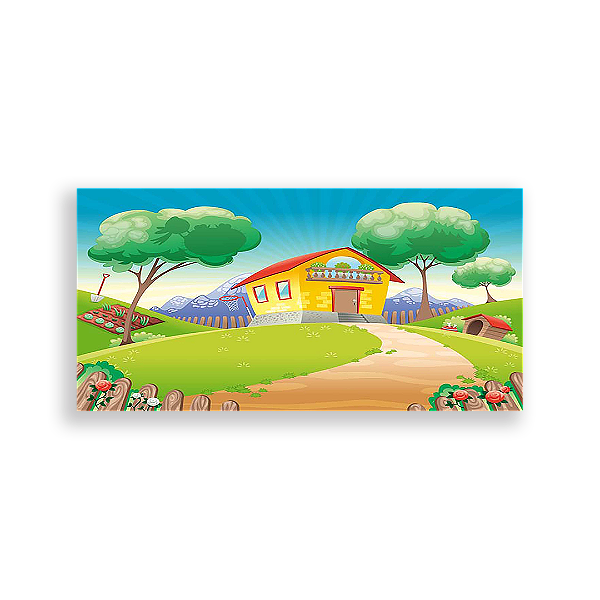 Painel Retangular - Fazenda - Sublimado 3D