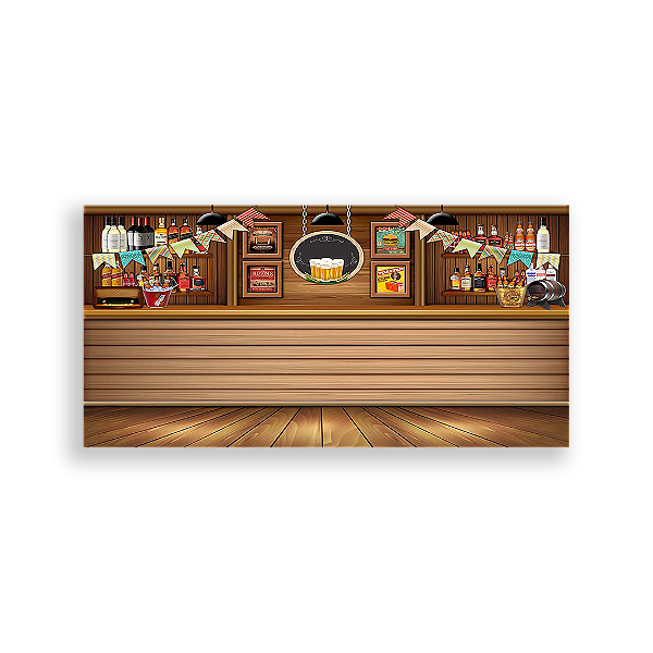 Painel Retangular - Festa Junina - Sublimado 3D