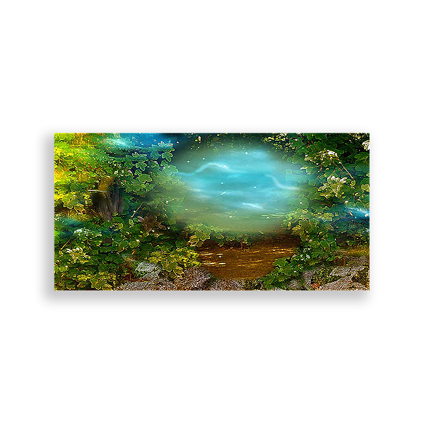 Painel Retangular - Floresta - Sublimado 3D