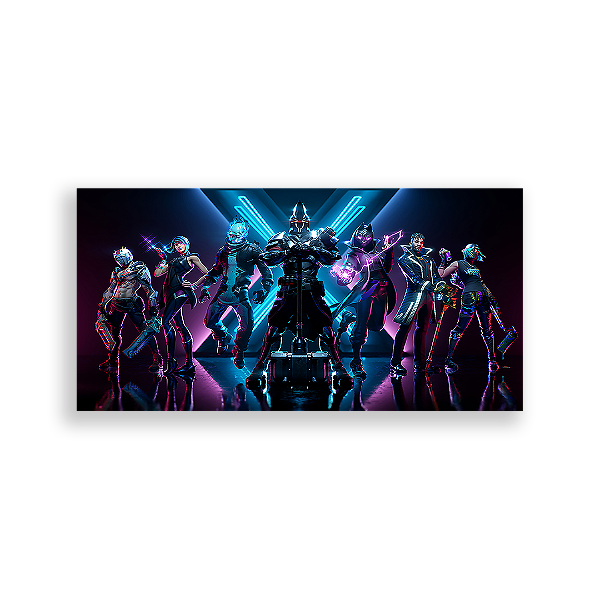 Painel Retangular - Fortnite - Sublimado 3D