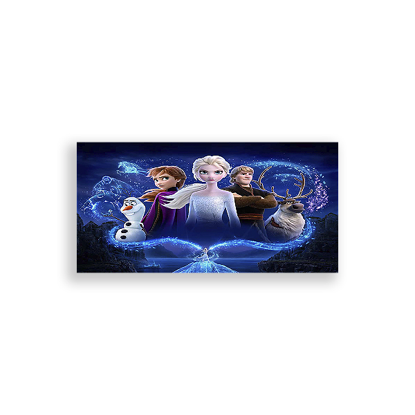 Painel Retangular - Frozen - Sublimado 3D
