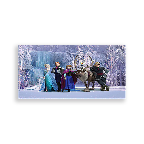 Painel Retangular - Frozen - Sublimado 3D