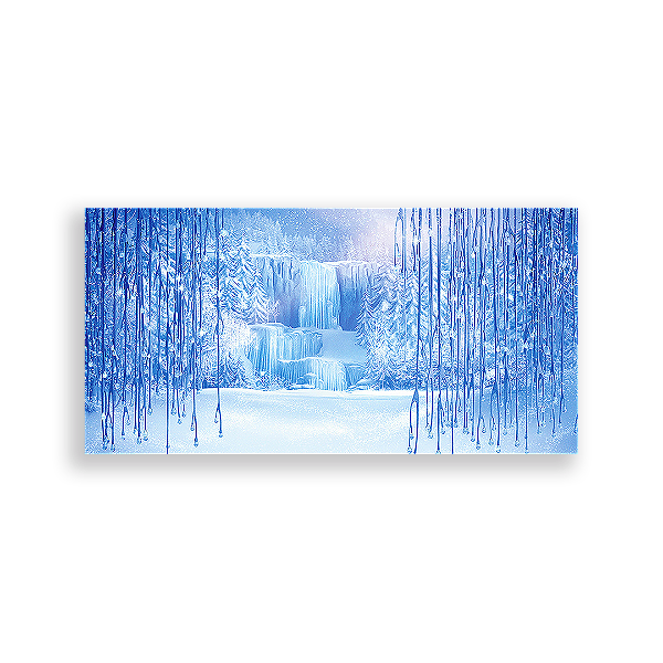 Painel Retangular - Frozen Baby - Sublimado 3D