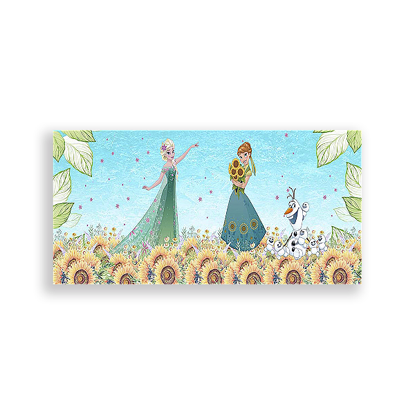 Painel Retangular - Frozenfever - Sublimado 3D