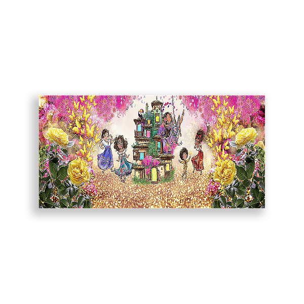 Painel Retangular - Fundo - Sublimado 3D