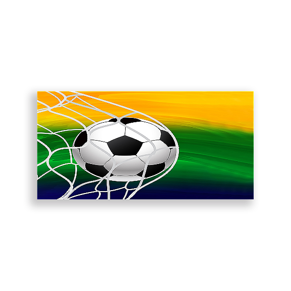 Painel Retangular - Futebol Esportes - Sublimado 3D