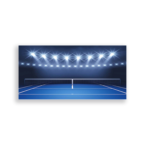 Painel Retangular - Futebol Esportes - Sublimado 3D