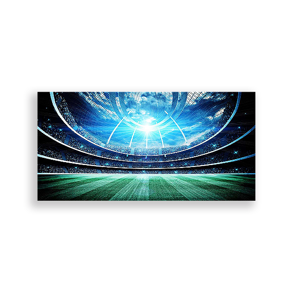 Painel Retangular - Futebol Esportes - Sublimado 3D