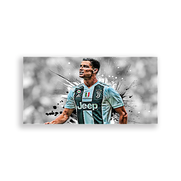 Painel Retangular - Futebol Esportes - Sublimado 3D