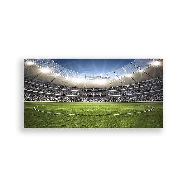 Painel Retangular - Futebol Esportes - Sublimado 3D