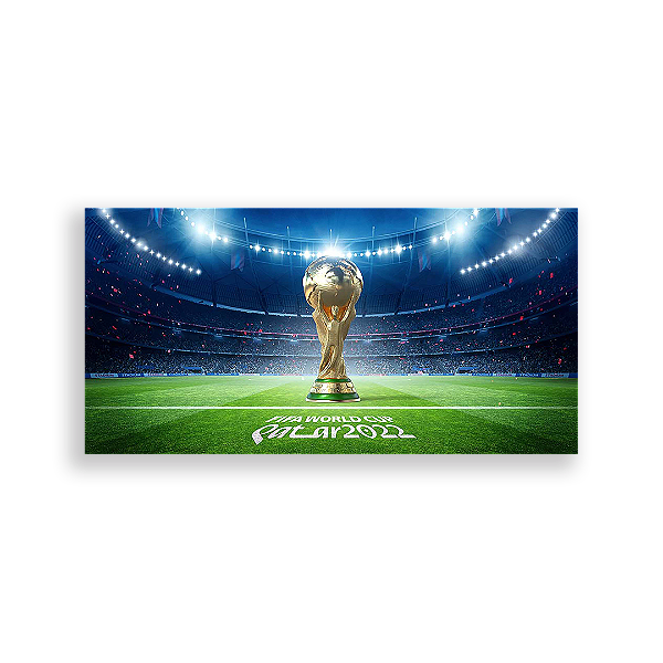 Painel Retangular - Futebol Esportes - Sublimado 3D