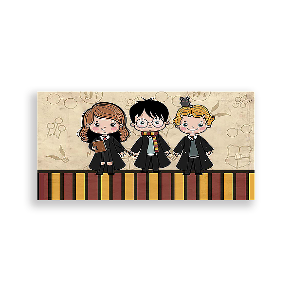 Painel Retangular - Harry Potter - Sublimado 3D