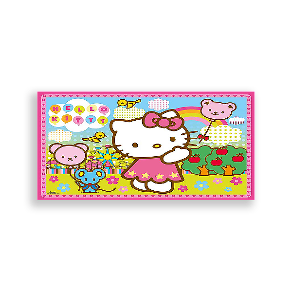 Painel Retangular - Hello Kitty - Sublimado 3D