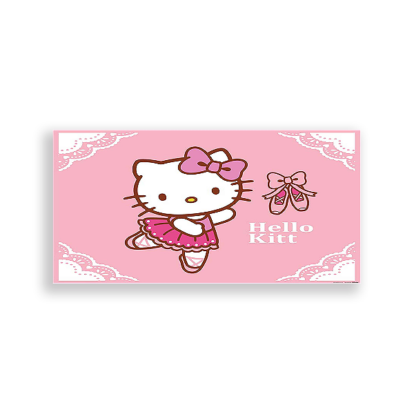 Painel Retangular - Hello Kitty - Sublimado 3D