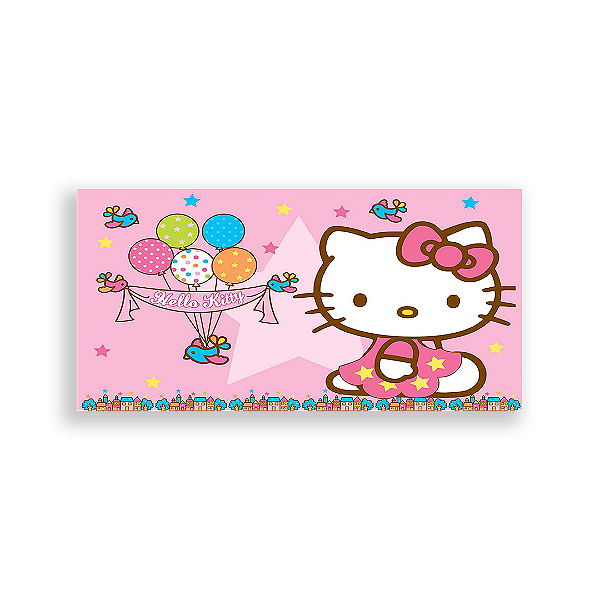 Painel Retangular - Hello Kitty - Sublimado 3D