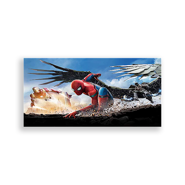 Painel Retangular - Homem Aranha - Sublimado 3D