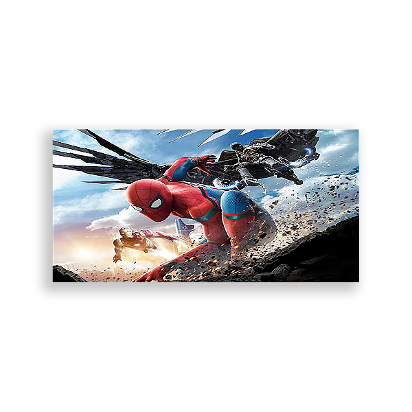Painel Retangular - Homem Aranha - Sublimado 3D