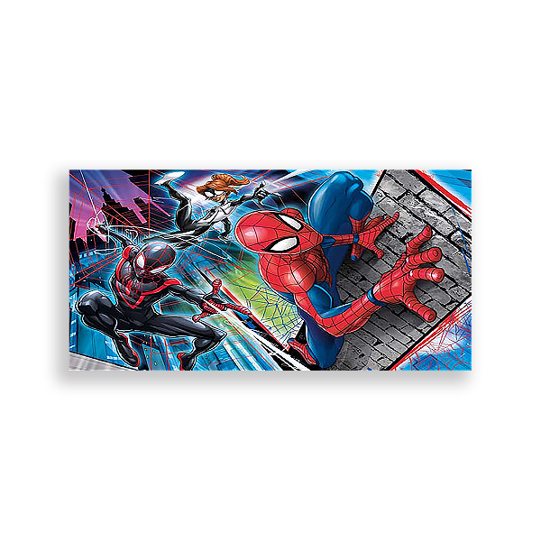 Painel Retangular - Homem Aranha - Sublimado 3D