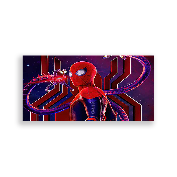 Painel Retangular - Homem Aranha - Sublimado 3D