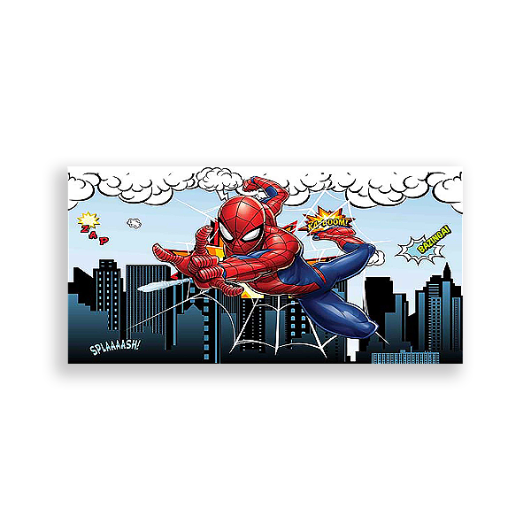 Painel Retangular - Homem Aranha - Sublimado 3D