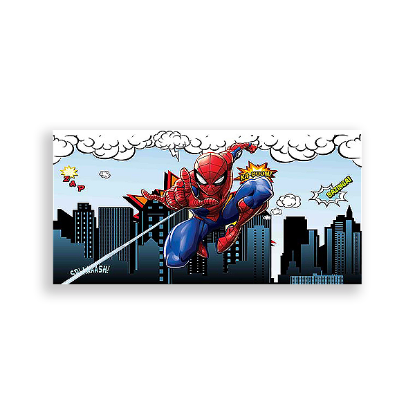 Painel Retangular - Homem Aranha - Sublimado 3D
