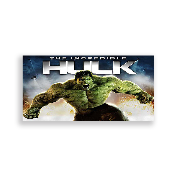 Painel Retangular - Hulk - Sublimado 3D
