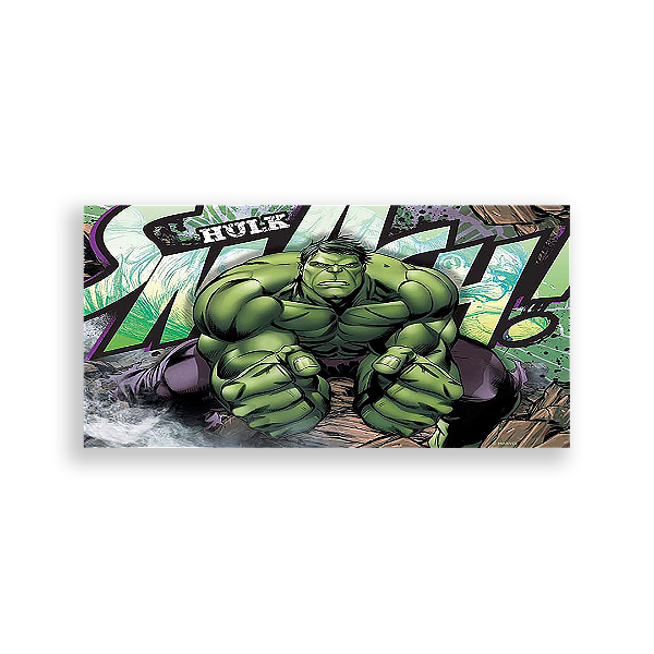 Painel Retangular - Hulk - Sublimado 3D