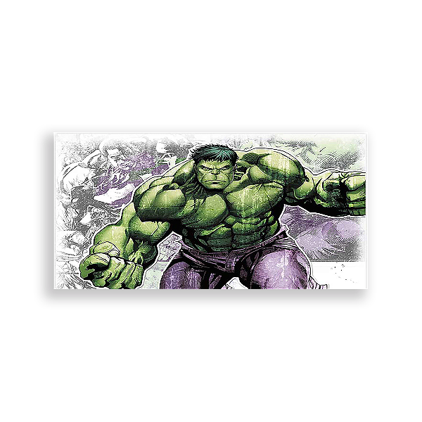 Painel Retangular - Hulk - Sublimado 3D
