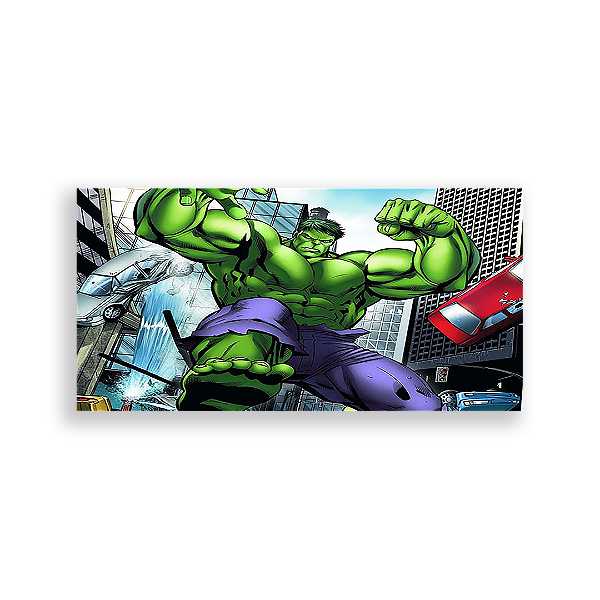 Painel Retangular - Hulk - Sublimado 3D