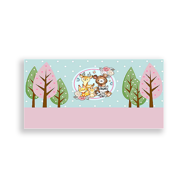 Painel Retangular - Jardim Encantado - Sublimado 3D